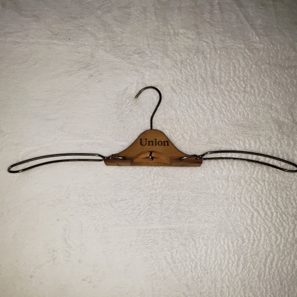 Antique Wooden Clothing Hanger
